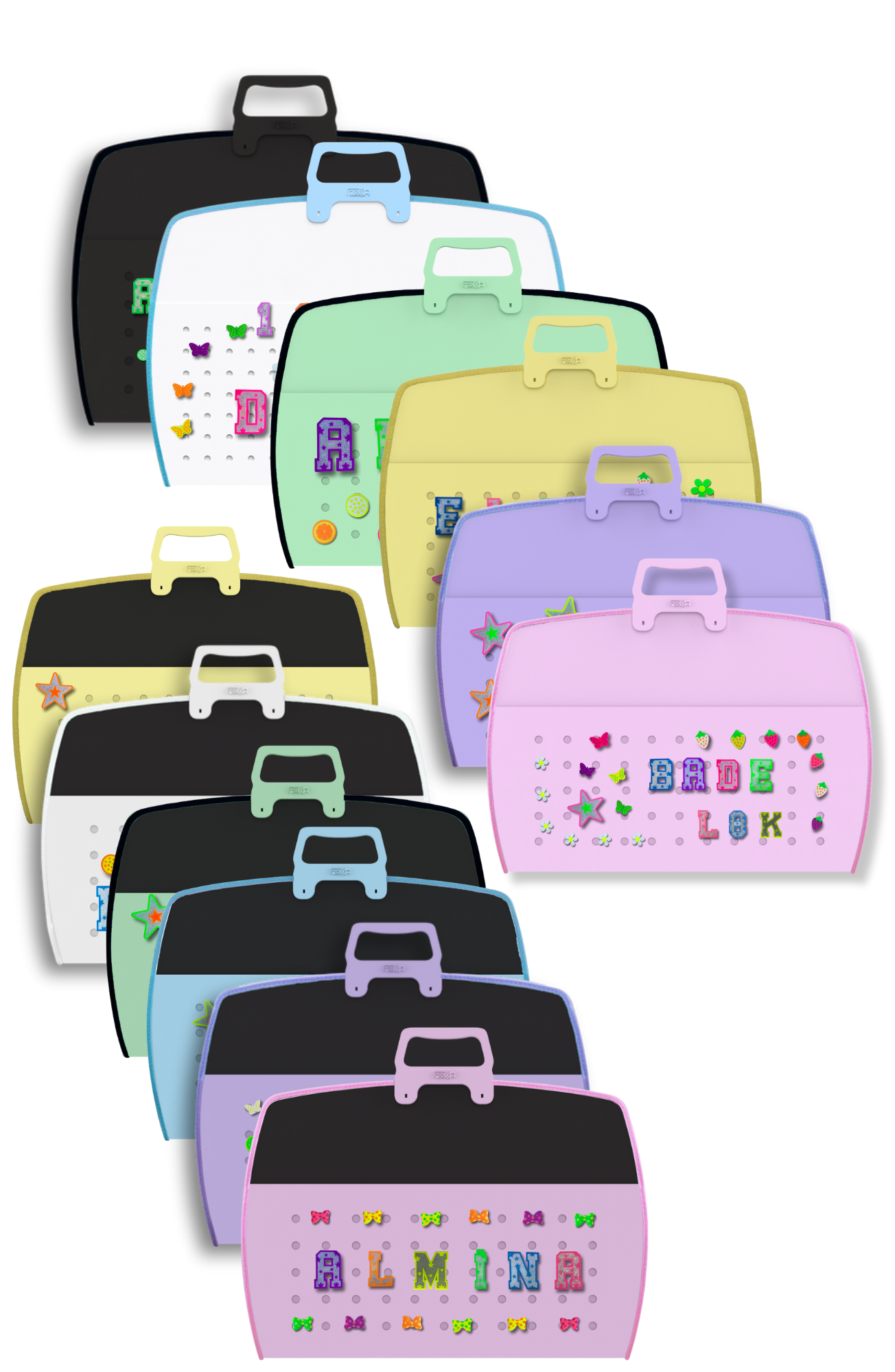 DELIC SERIES - 28x38 ART BAG COLOURFUL (Galeri)