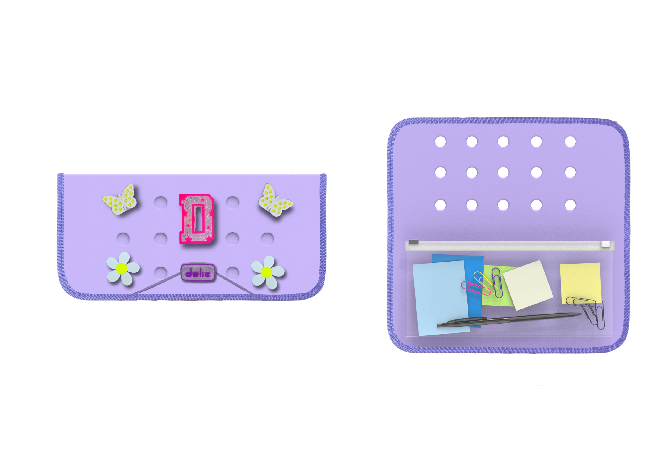 DELIC SERIES - PENCIL CASE WITH ZIPPER (Galeri)